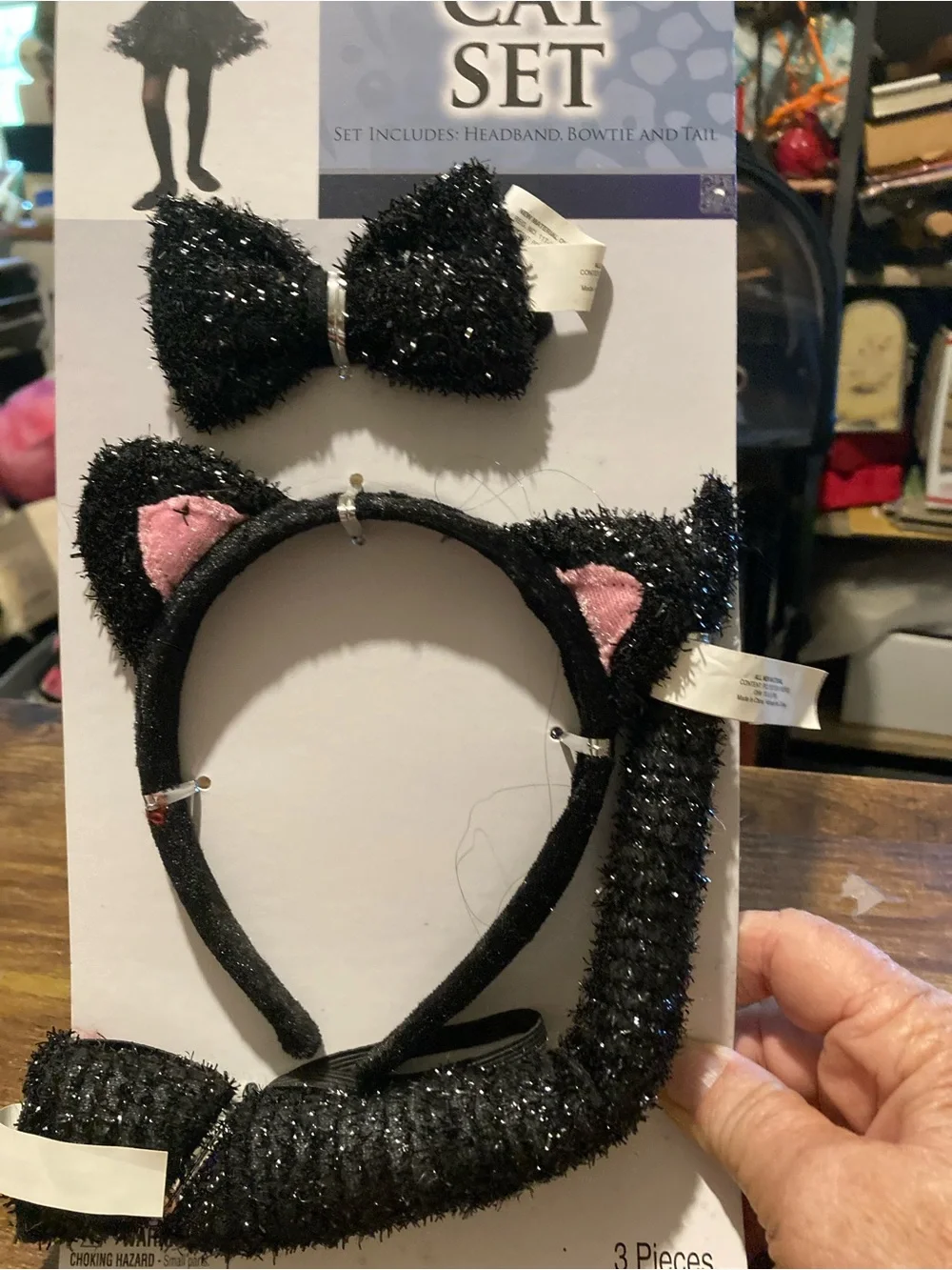 Costumes USA 3 piece child cat set